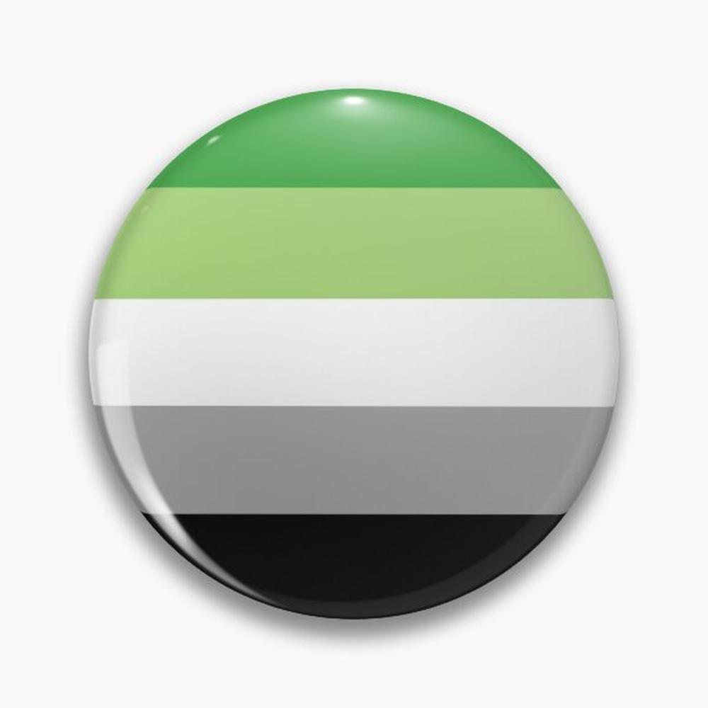 Ethnic Modern Fashion - Broche drapeau aromatisque, boutons, broches, accessoire