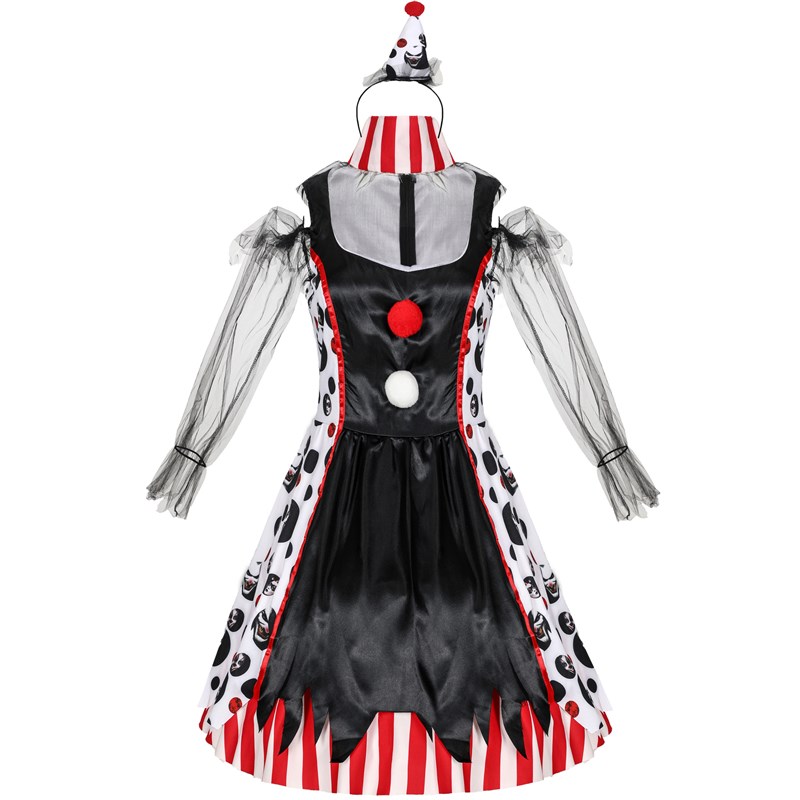 Ethnic Dress Fashion Show - Costume de Clown d'Halloween pour Spectacle,
