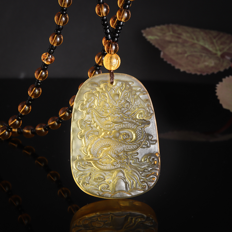 Women'S Ethnic Fashion Brands - Collier de marque Dragon ethnique chinois