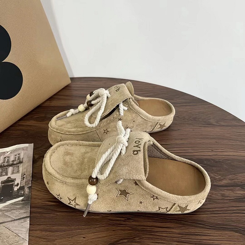 Ethnic Fashion Dress - Appartements plate-forme femmes pantoufles été chaussures