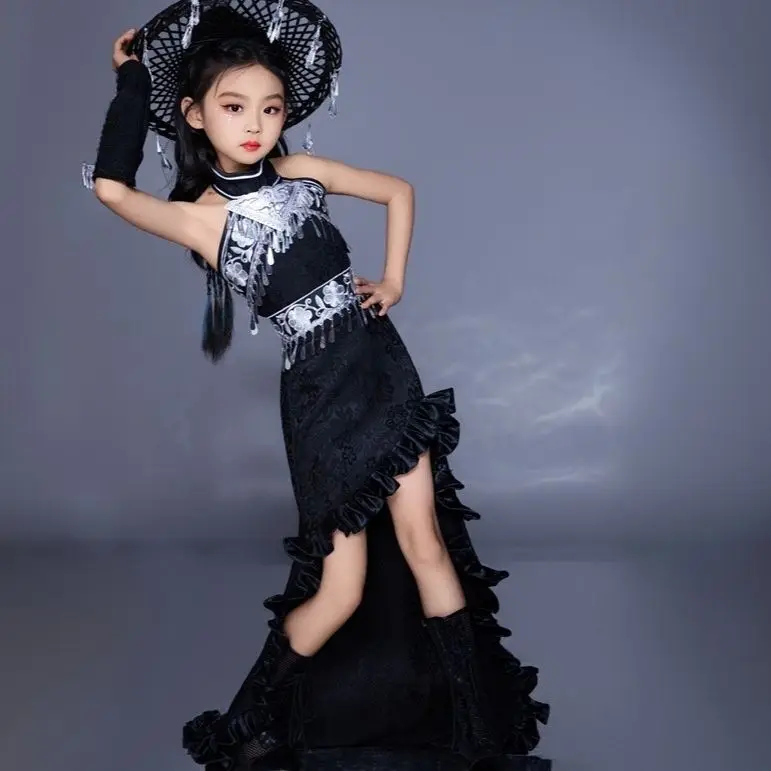 Costume pour enfants, jupe tra - Ethnic Dress Fashion Show avis et prix