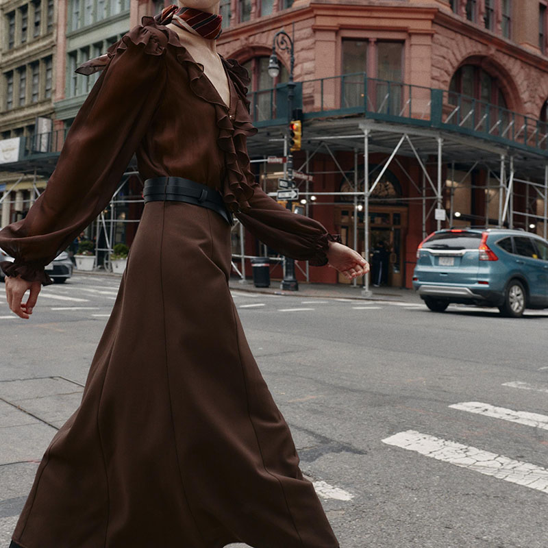 Nouvelle Robe Midi Élégante à  - Ethnic Fashion Dress avis et prix