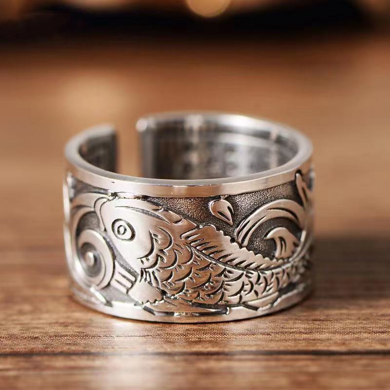 Bague d'ouverture à motif de p - Women'S Ethnic Fashion Brands avis et prix