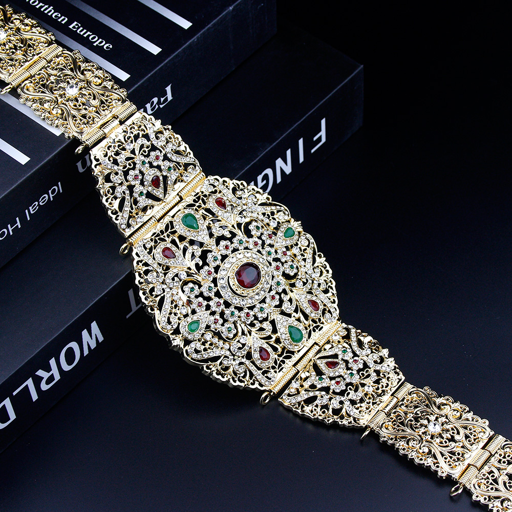 Sunspicems-Ceinture large maro - Ethnic Modern Fashion avis et prix